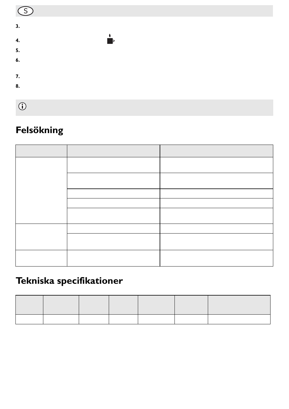 Felsökning tekniska specifikationer | Buffalo G108 User Manual | Page 46 / 64