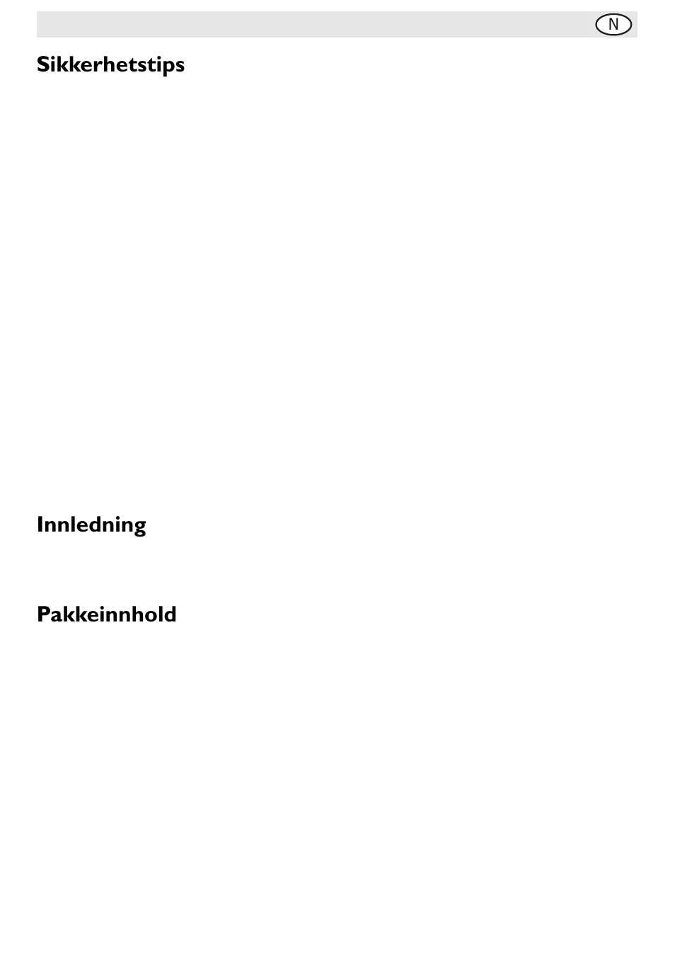 Sikkerhetstips, Innledning, Pakkeinnhold | Buffalo G108 User Manual | Page 53 / 64