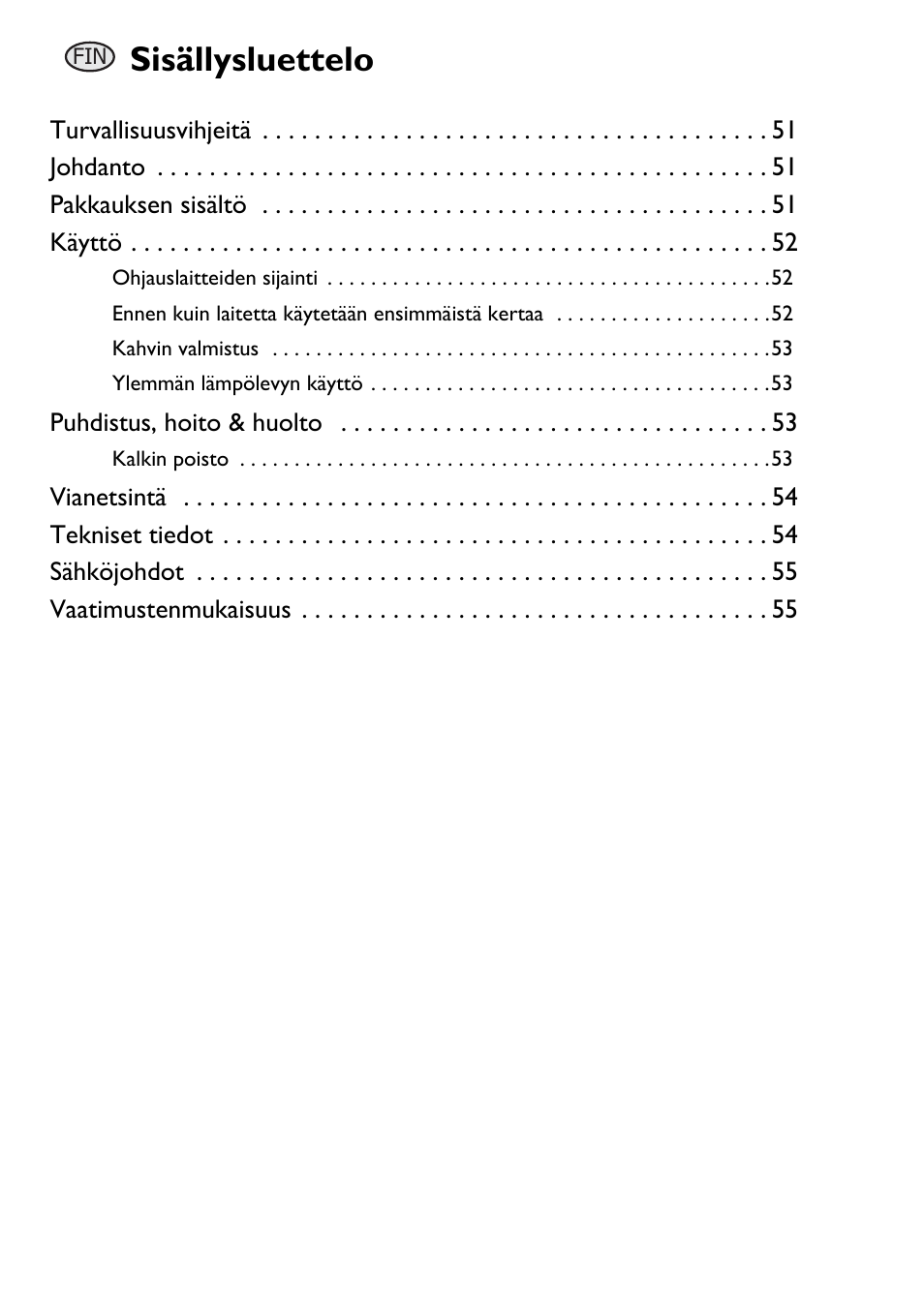 Sisällysluettelo | Buffalo G108 User Manual | Page 7 / 64