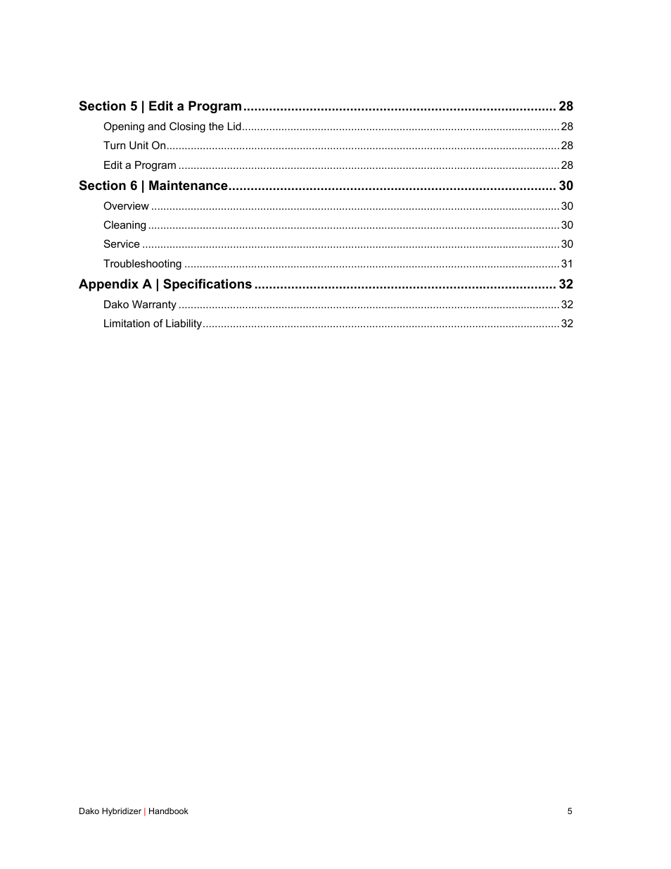 Dako Hybridizer User Manual | Page 5 / 32