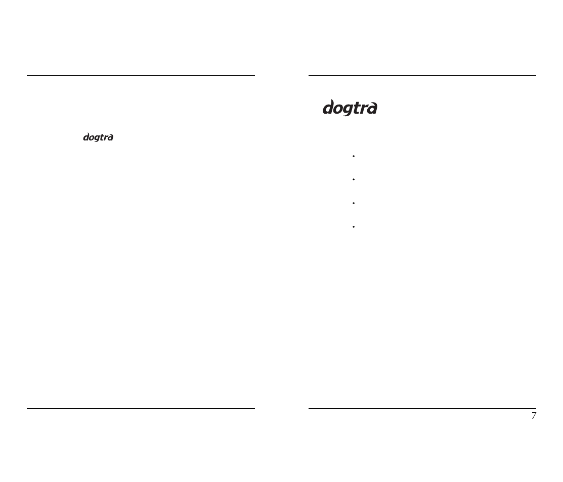 Collar package contents, Safety | Dogtra 150NCP User Manual | Page 5 / 20