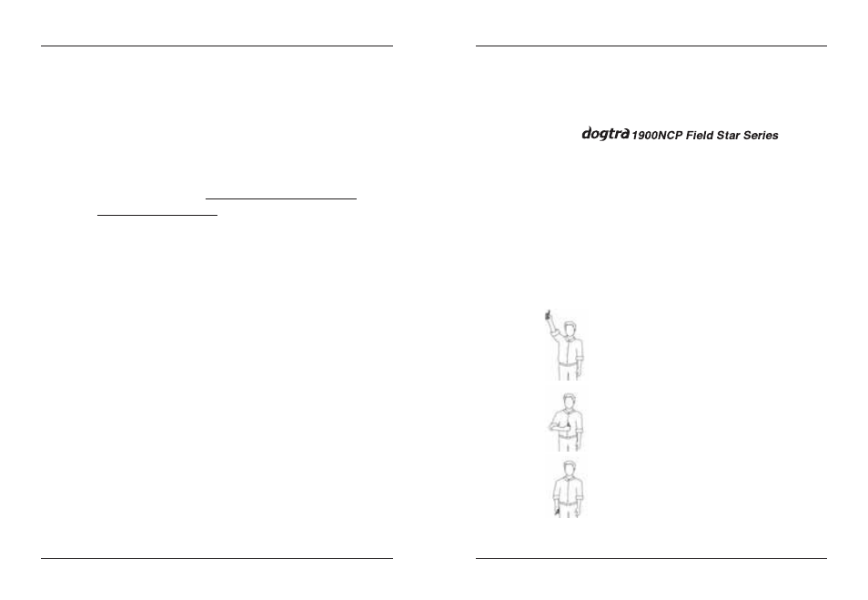 Reception | Dogtra 1900 Series User Manual | Page 16 / 21