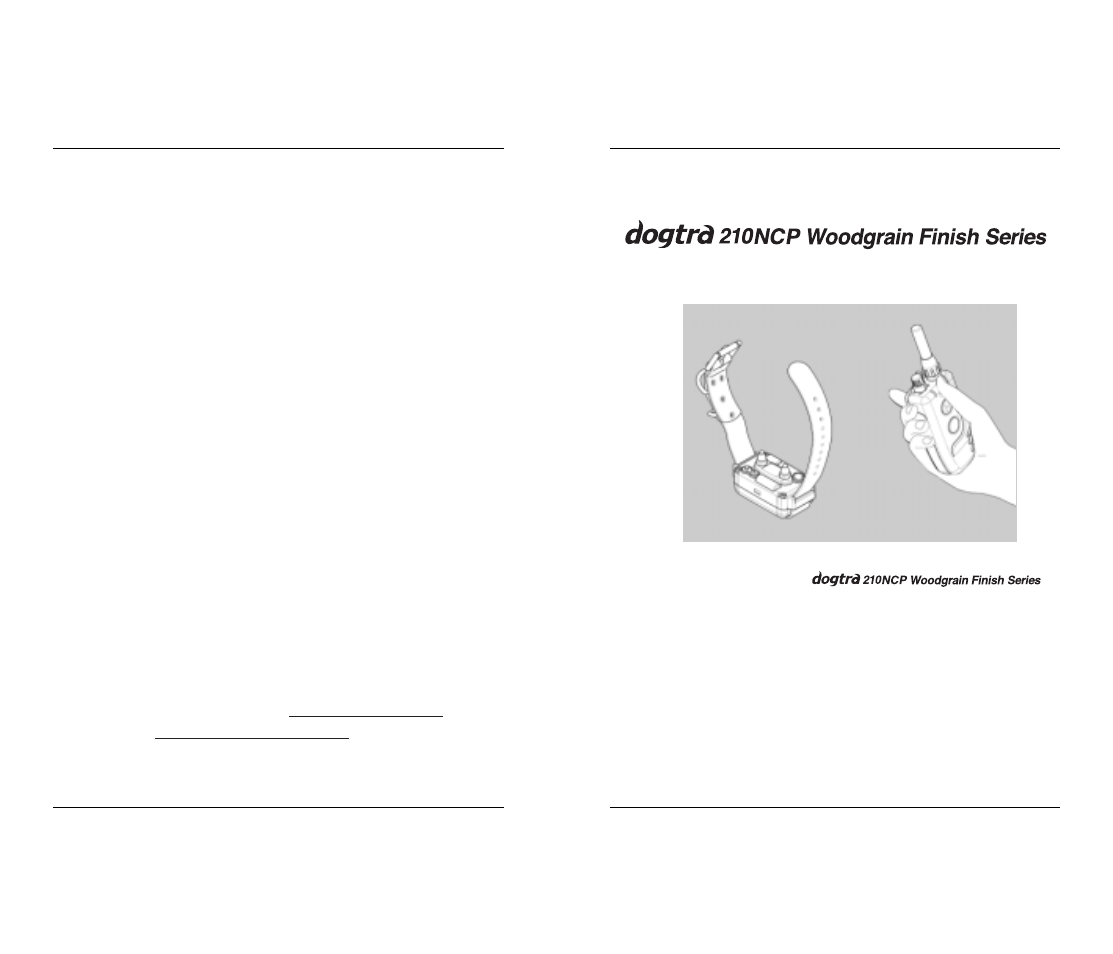 Testing your collar | Dogtra 210 Series User Manual | Page 13 / 18