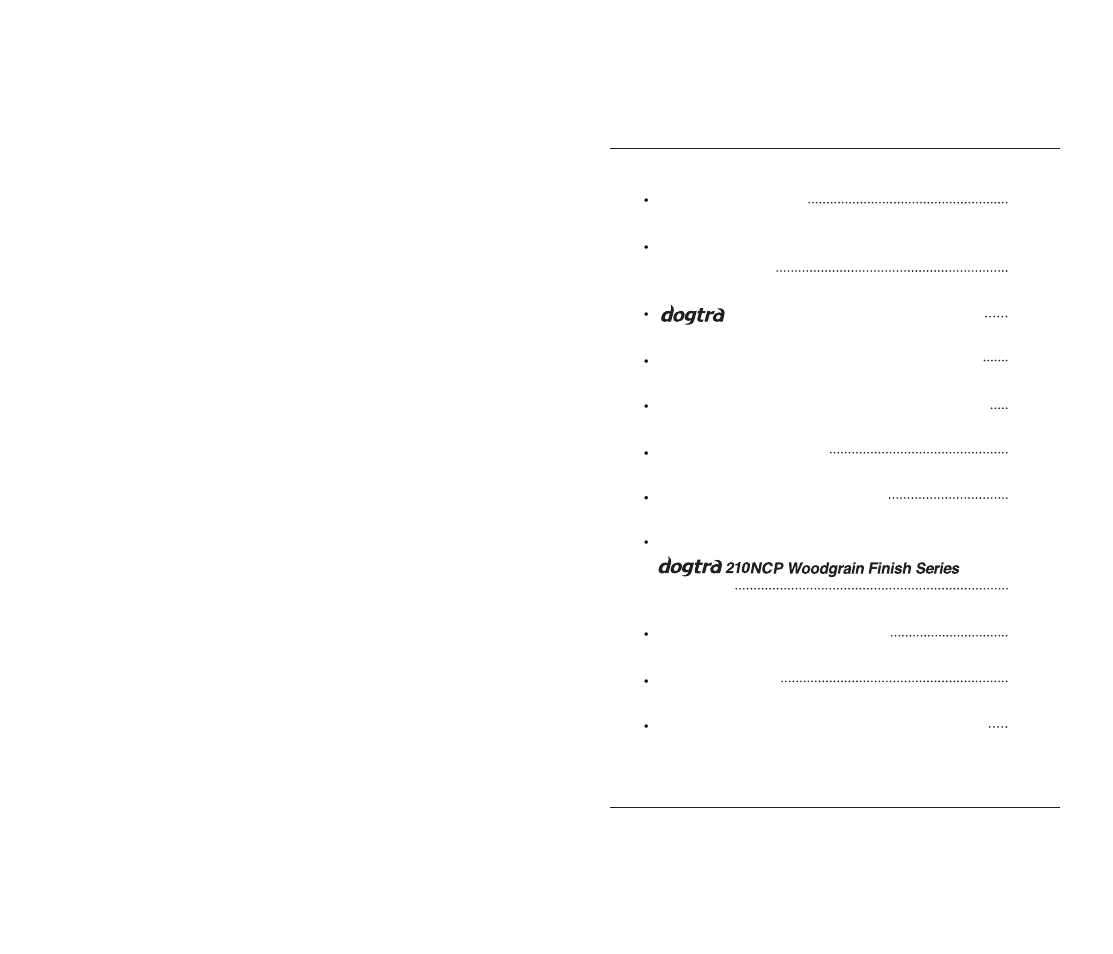 Dogtra 210 Series User Manual | Page 2 / 18