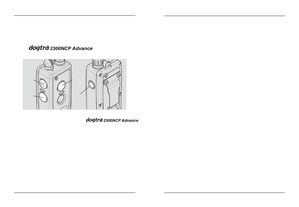 Button function | Dogtra 2300 Series User Manual | Page 8 / 20