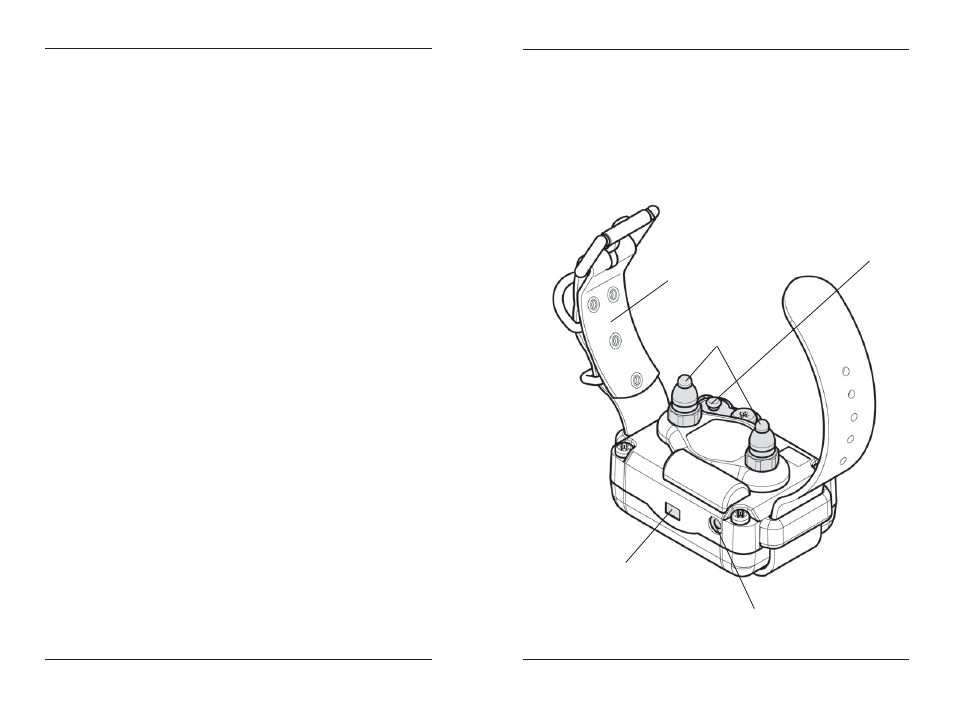 Description of collar / receiver parts | Dogtra 280 Series User Manual | Page 10 / 22