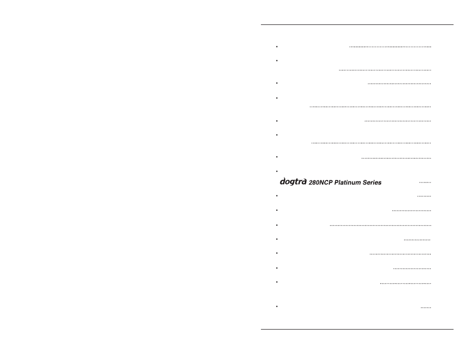 Dogtra 280 Series User Manual | Page 2 / 22