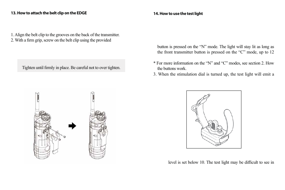 Dogtra EDGE User Manual | Page 13 / 19