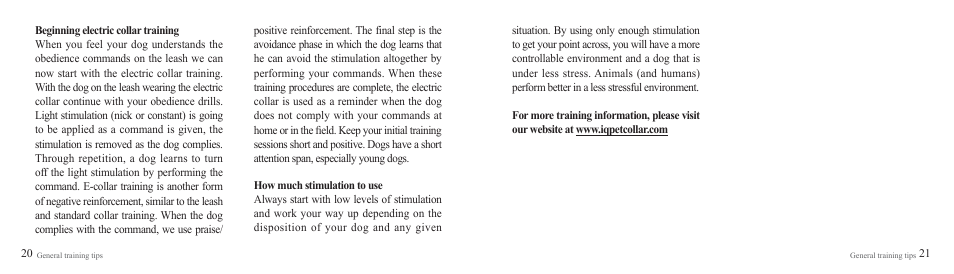 Dogtra iQ Remote Trainer User Manual | Page 12 / 15