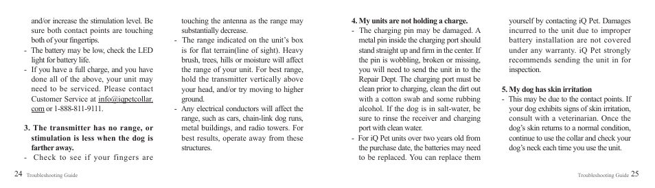 Dogtra iQ Remote Trainer User Manual | Page 14 / 15