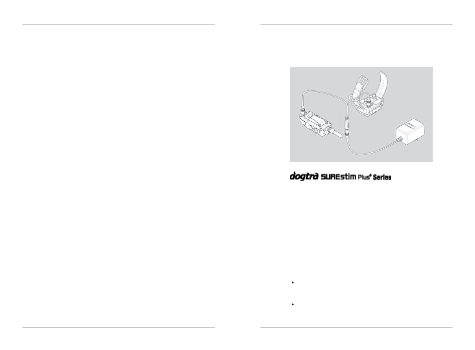 Charging the batteries | Dogtra SureStim M Plus User Manual | Page 13 / 20