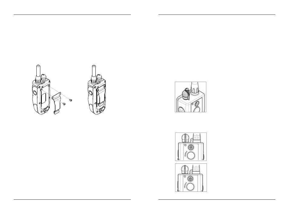 Metal belt clip accessory, Surestim mode setting, Code setting | Dogtra SureStim M Plus User Manual | Page 15 / 20