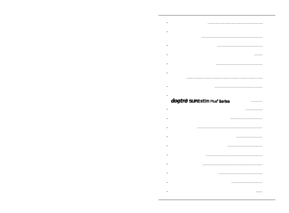 Dogtra SureStim M Plus User Manual | Page 2 / 20