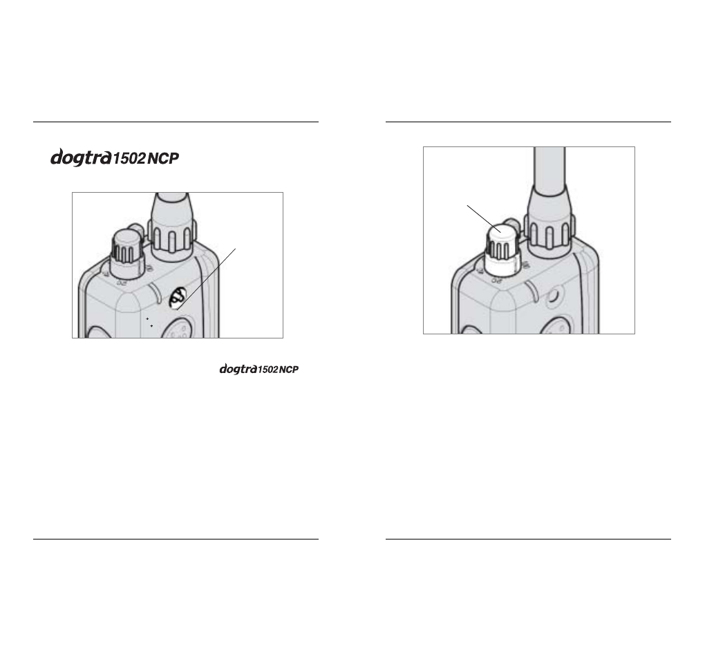 Two-dog models | Dogtra 1500 Series User Manual | Page 6 / 18