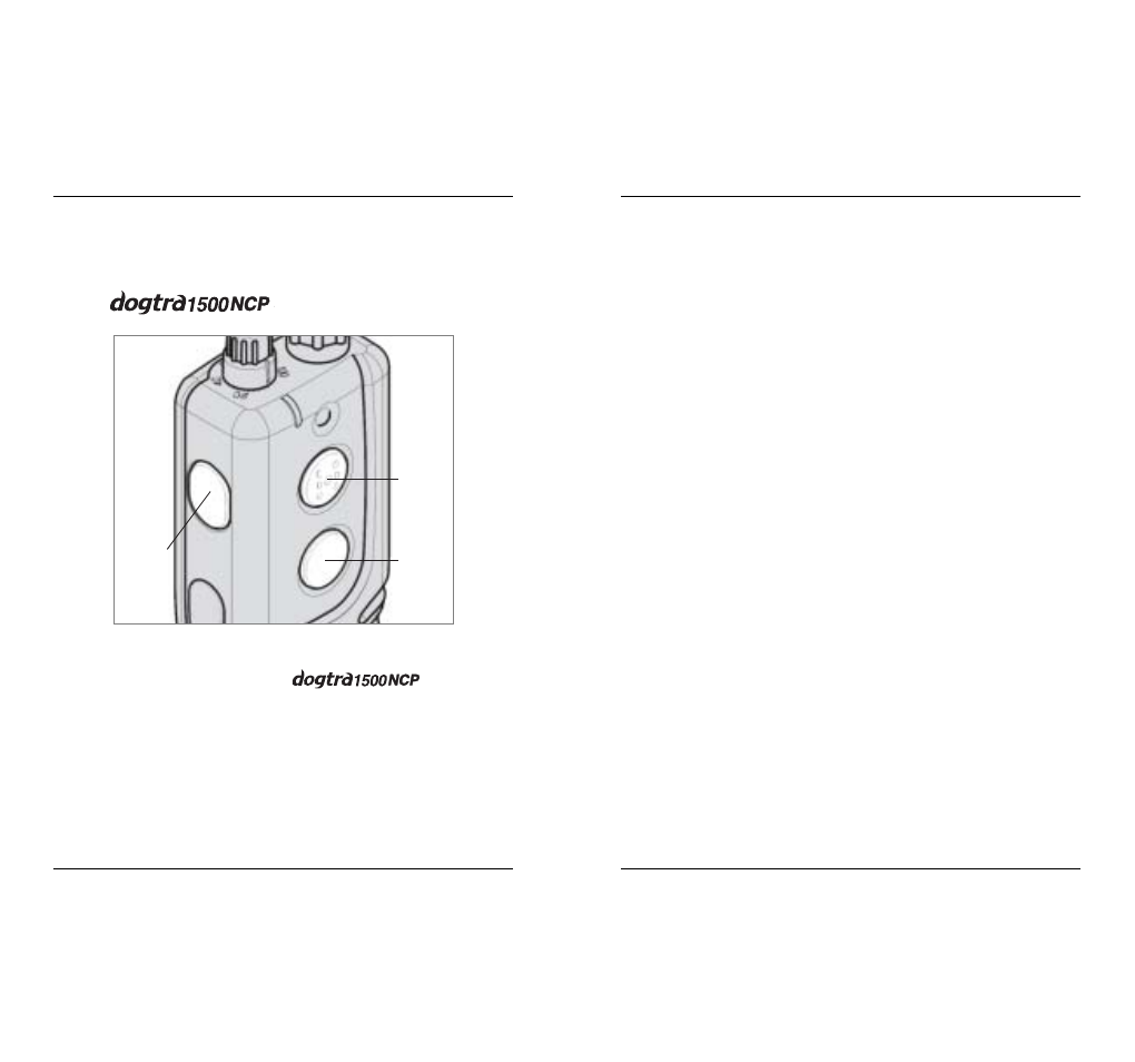 Button function | Dogtra 1500 Series User Manual | Page 8 / 18