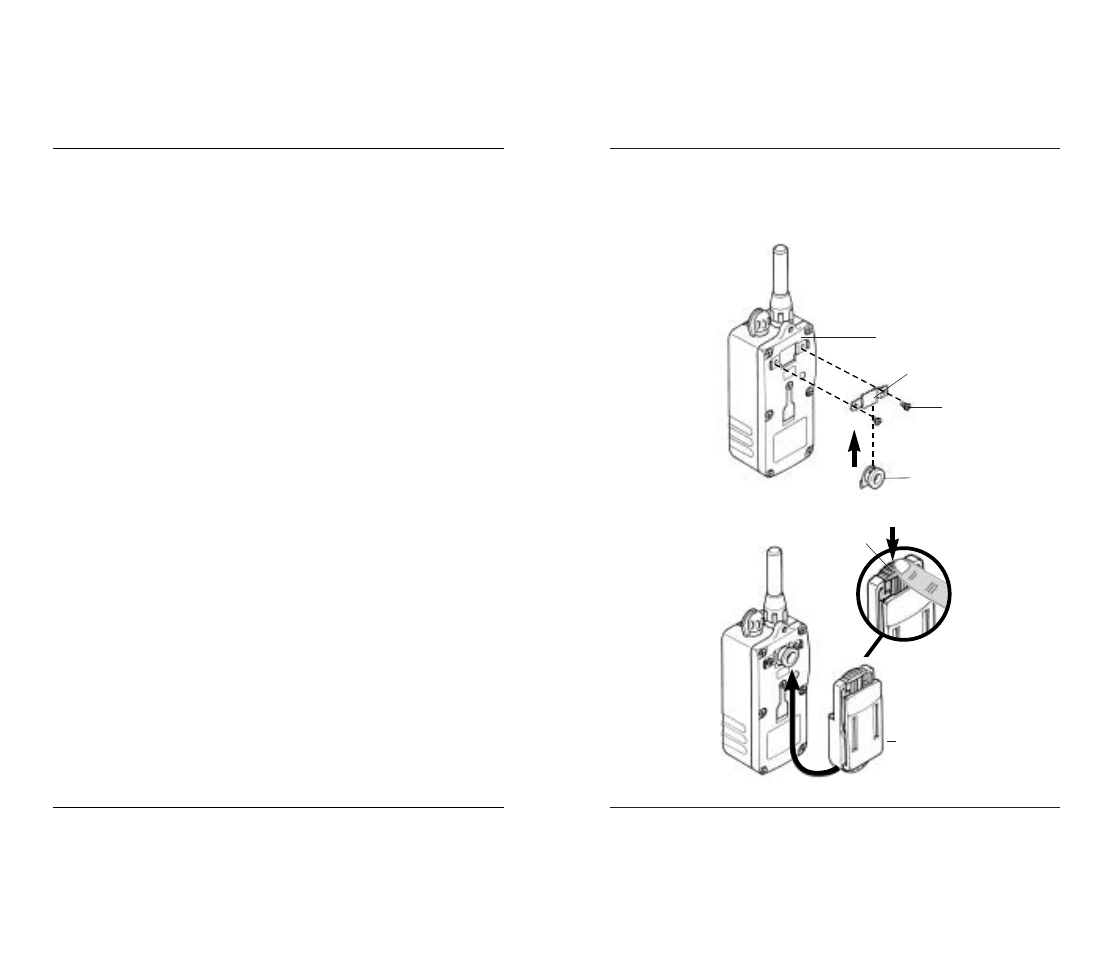 Belt clip accessory | Dogtra 1600 Series User Manual | Page 15 / 20