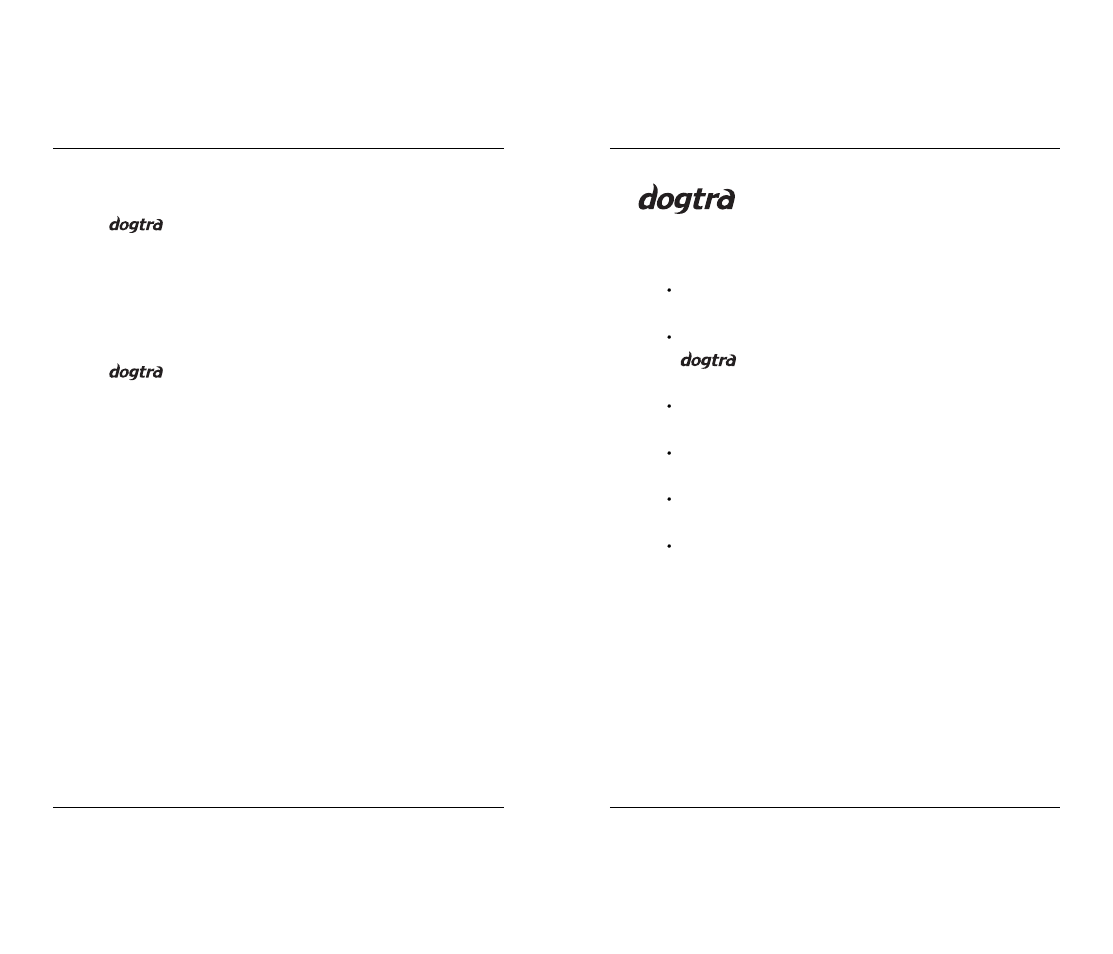 Collar package contents | Dogtra 1600 Series User Manual | Page 4 / 20