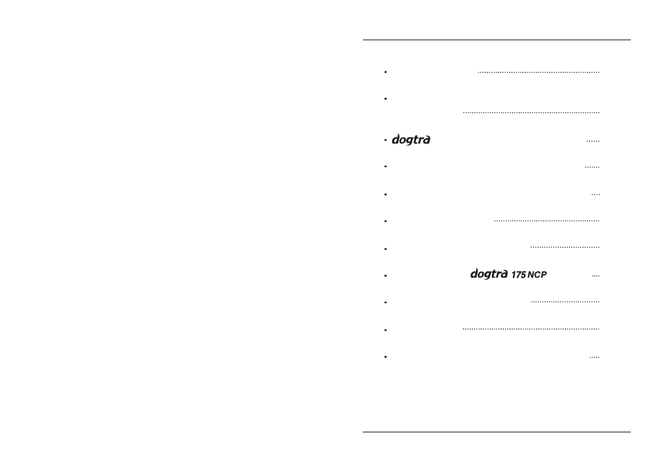 Dogtra 175NCP User Manual | Page 2 / 20