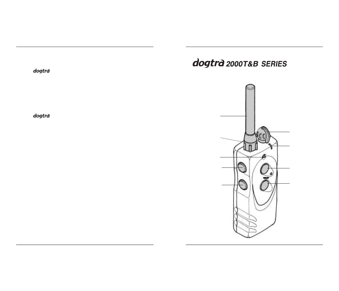 Transmitter | Dogtra 2000B Series User Manual | Page 5 / 14