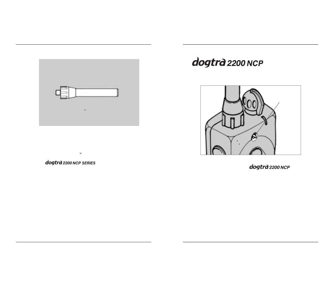 Two-dog models | Dogtra 2200 Series User Manual | Page 5 / 18