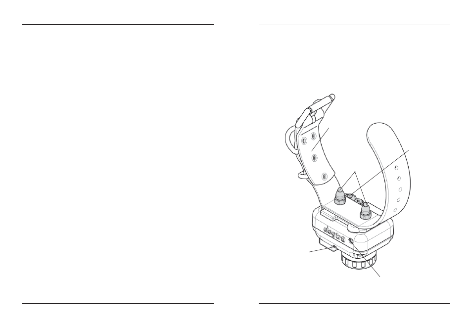 Description of collar / receiver parts | Dogtra 2500B Series User Manual | Page 14 / 28