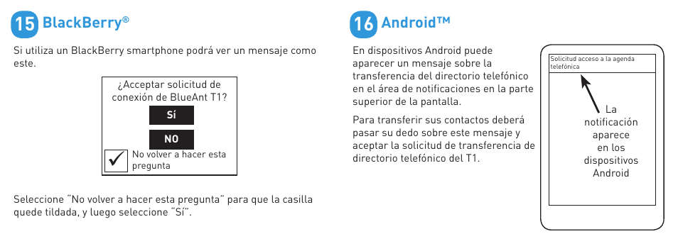 BlueAnt T1 User Manual | Page 19 / 24