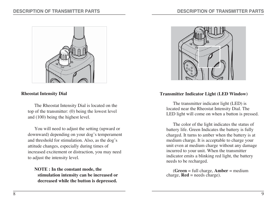 Dogtra 300M Series User Manual | Page 6 / 20