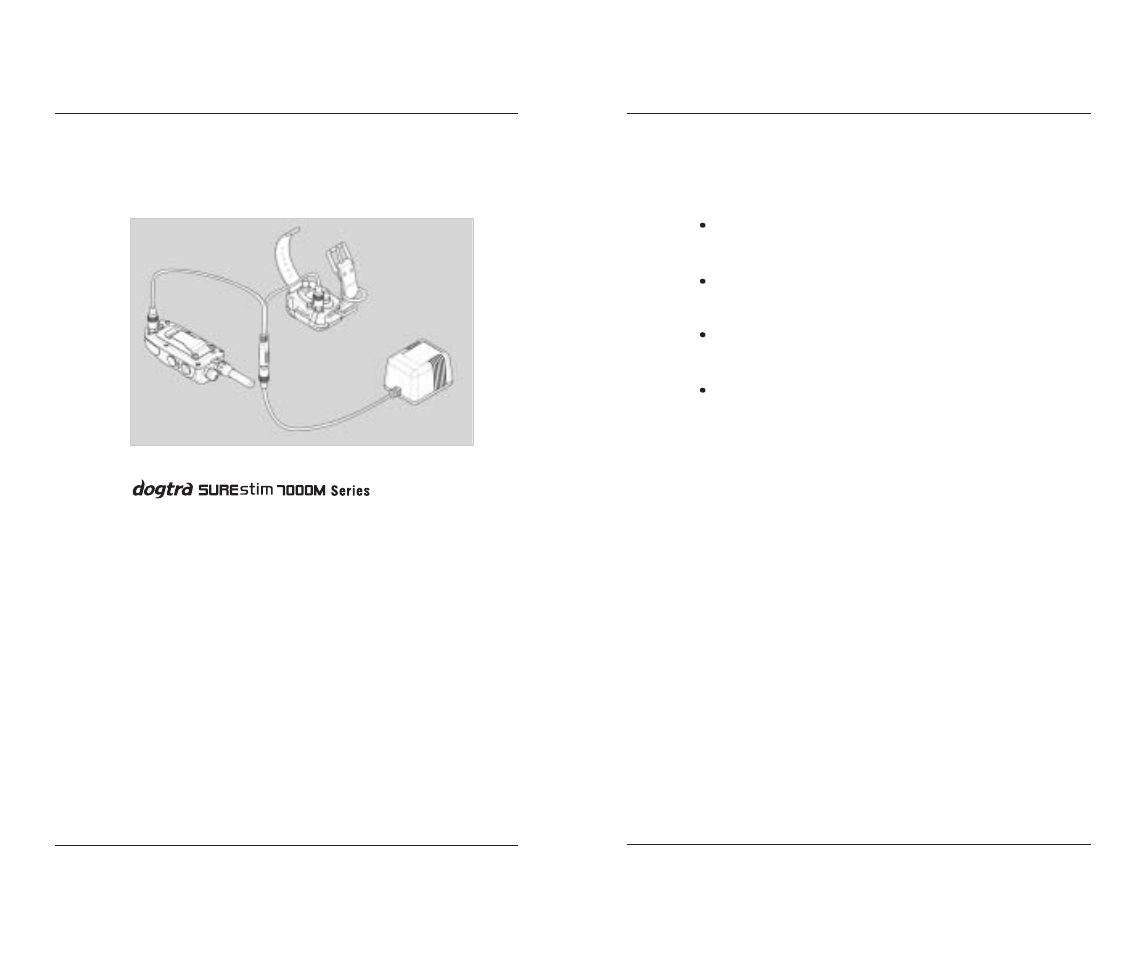 Charging the batteries | Dogtra 7000M Series User Manual | Page 17 / 24