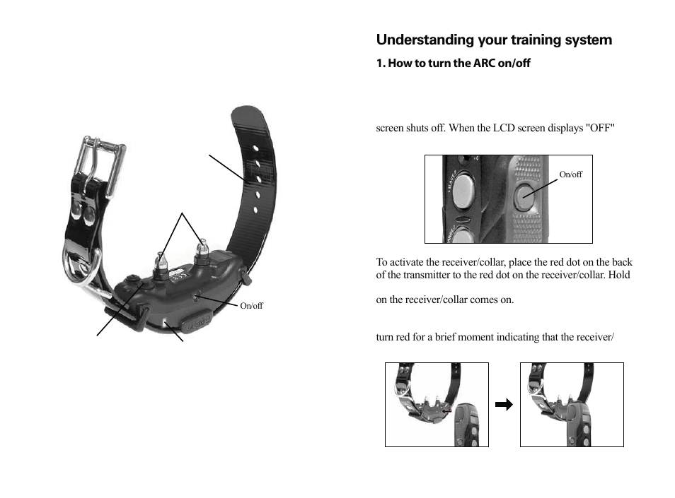 Understanding your training system | Dogtra ARC User Manual | Page 6 / 16