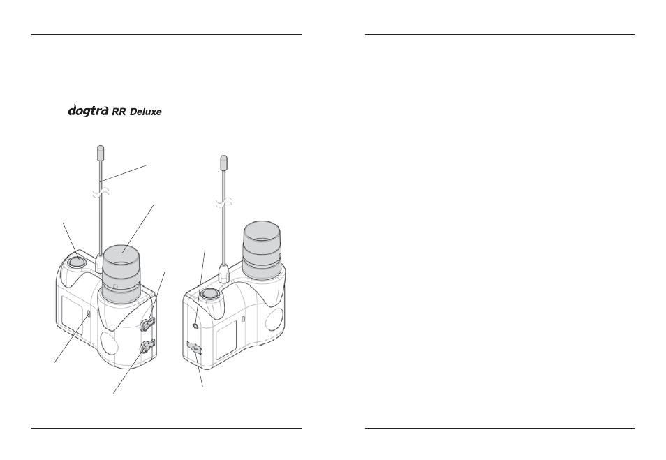 Description of receiver parts | Dogtra QL User Manual | Page 6 / 17