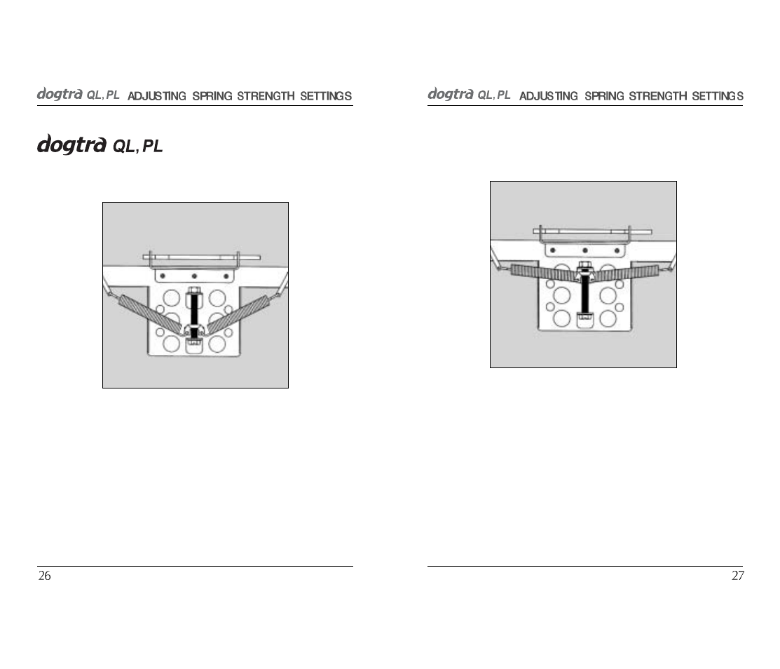 Adjusting spring strength settings | Dogtra RRD User Manual | Page 14 / 18