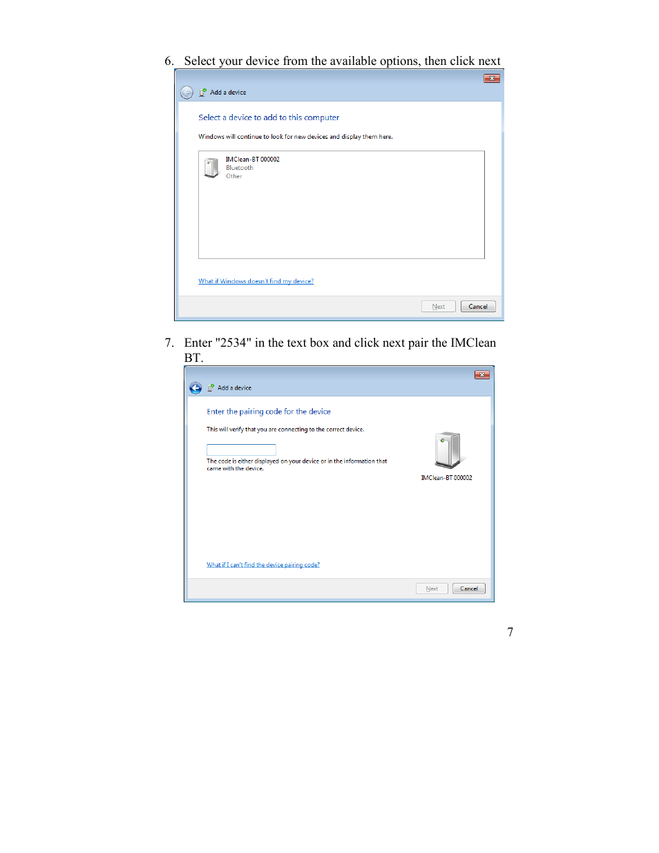 Drew Technologies IMclean? DAD User Manual | Page 7 / 16