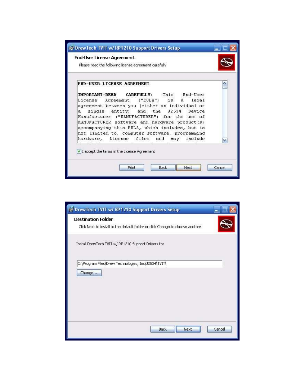 Drew Technologies TVIT User Manual | Page 7 / 13