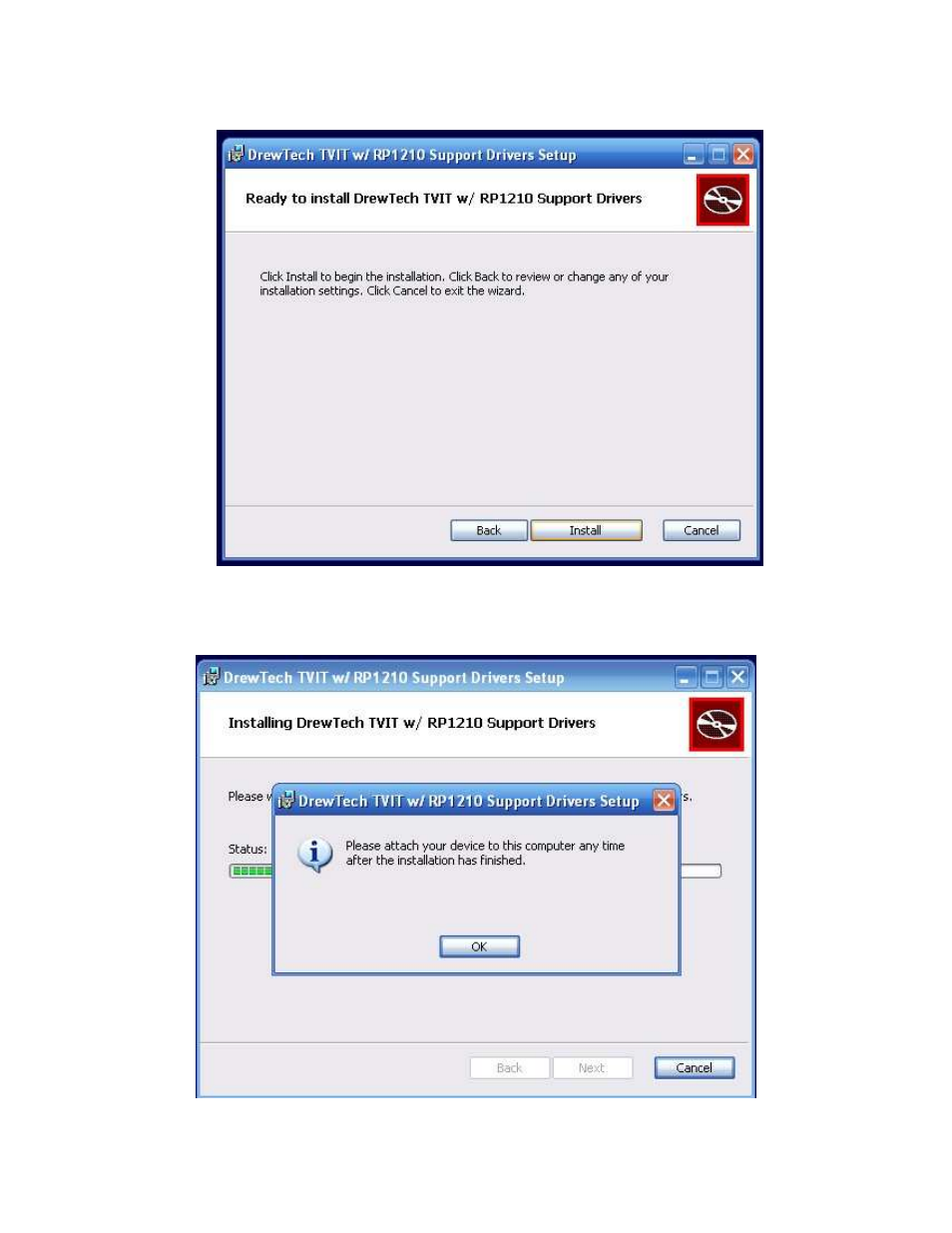 Drew Technologies TVIT User Manual | Page 8 / 13