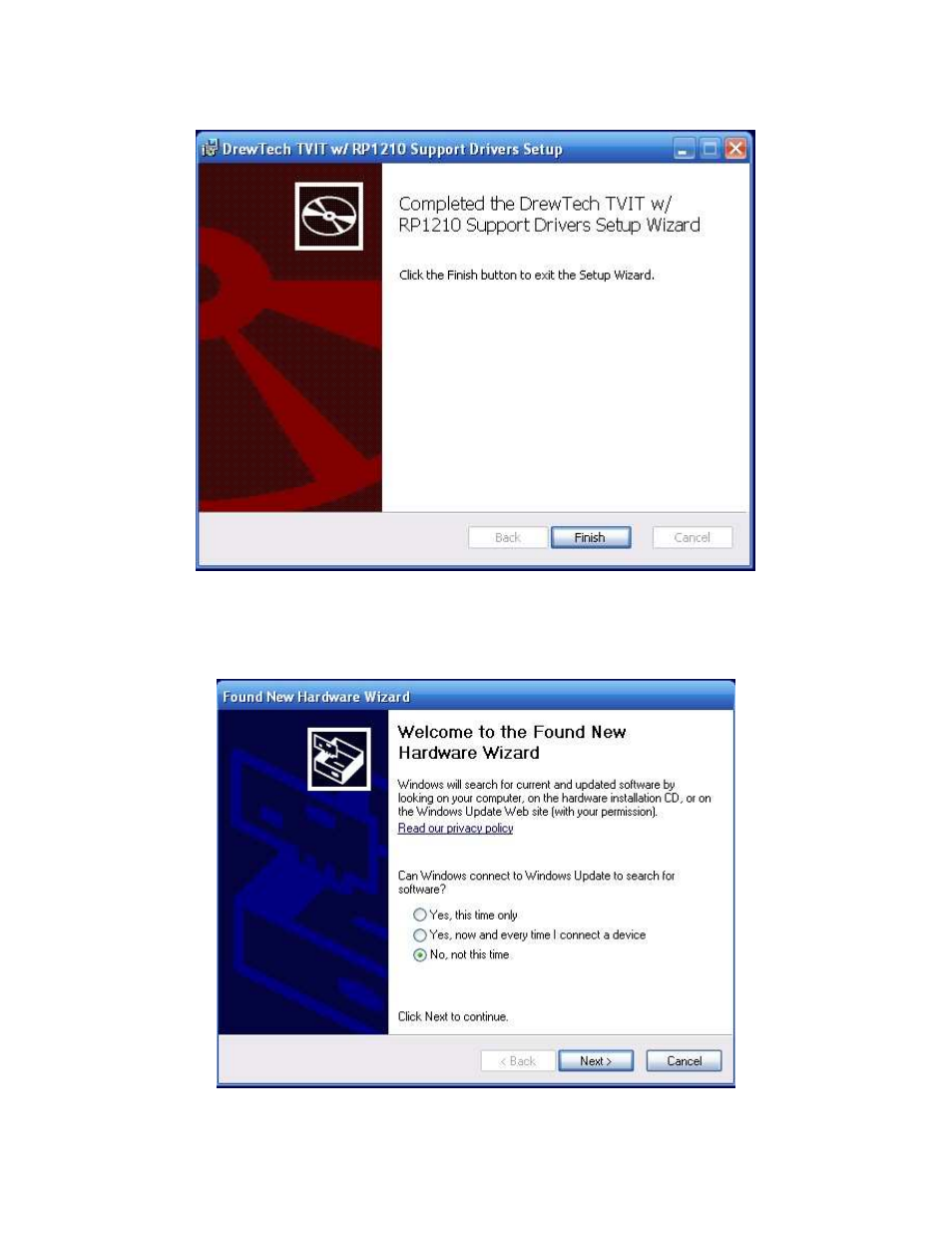 Drew Technologies TVIT User Manual | Page 9 / 13