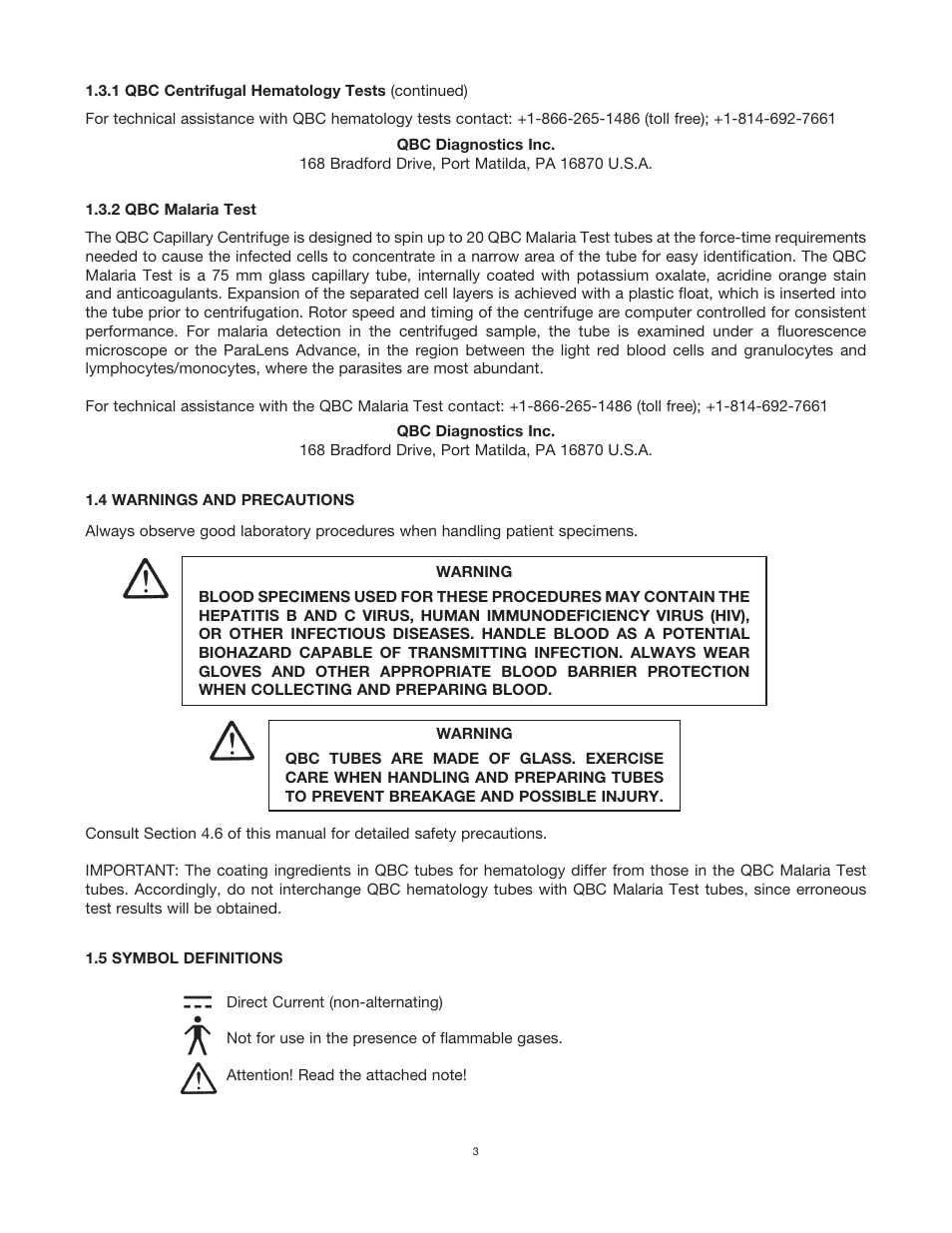Drucker Diagnostics QBC Horizon 755VES Centrifuge (120V, 60Hz) User Manual | Page 8 / 31