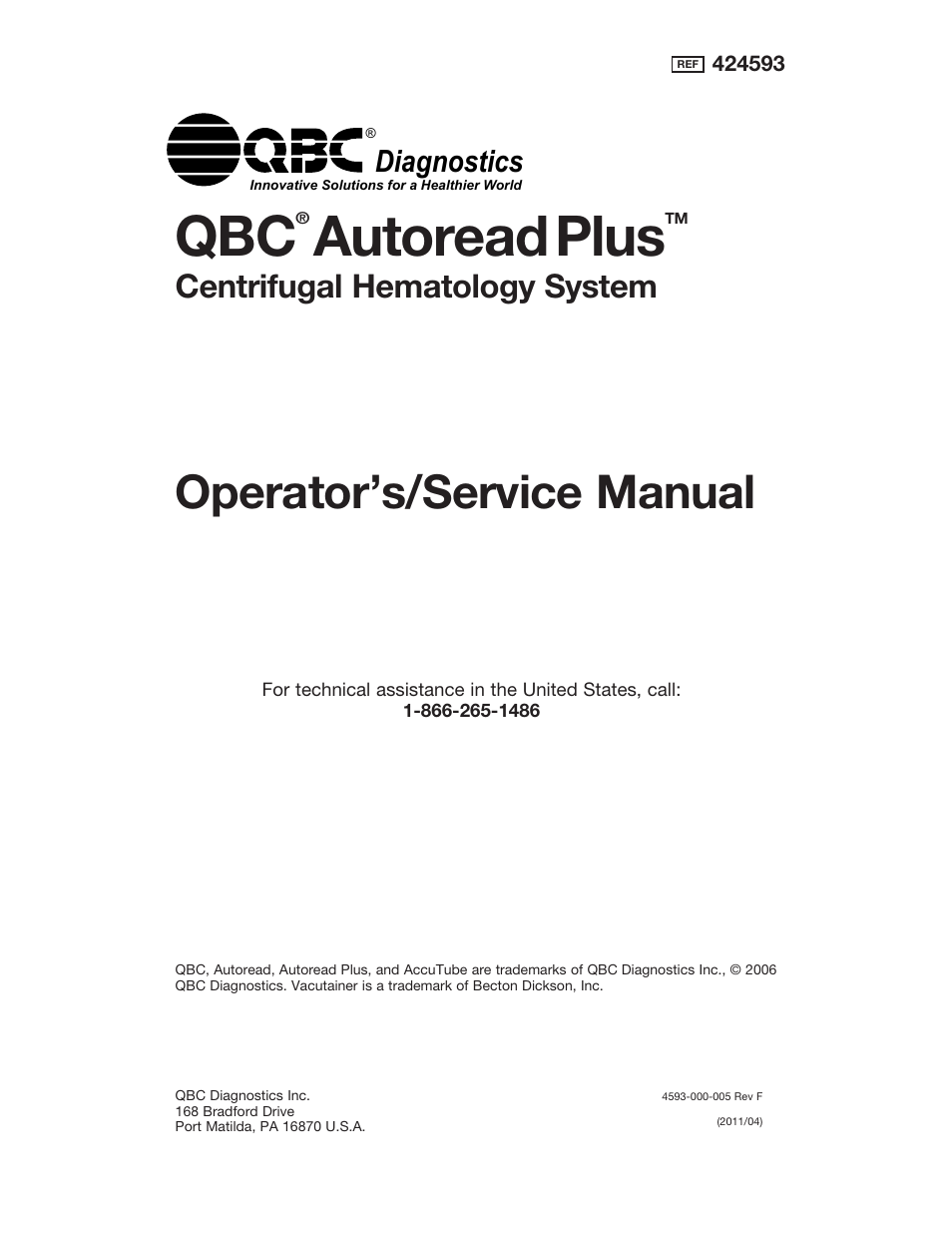 Drucker Diagnostics Paralens Advance User Manual | 66 pages