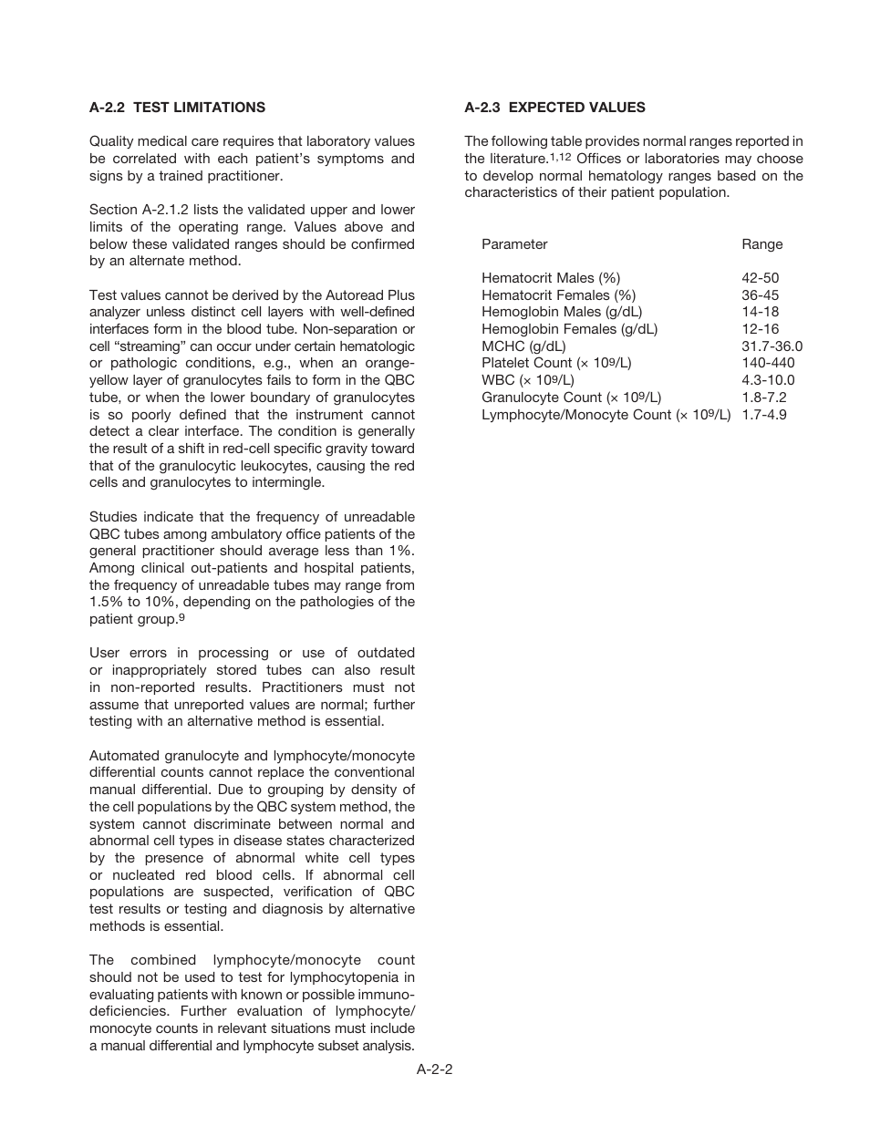 Drucker Diagnostics Paralens Advance User Manual | Page 60 / 66