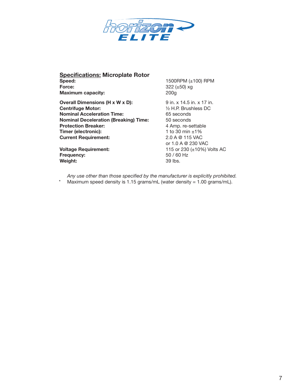 Drucker Diagnostics Model 755 Centrifuge User Manual | Page 7 / 24