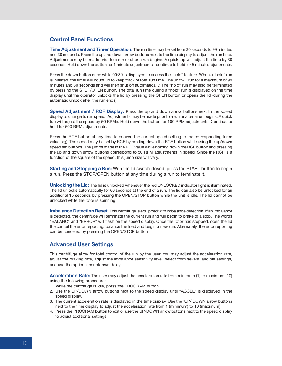 Drucker Diagnostics Model 755VES Centrifuge User Manual | Page 10 / 16