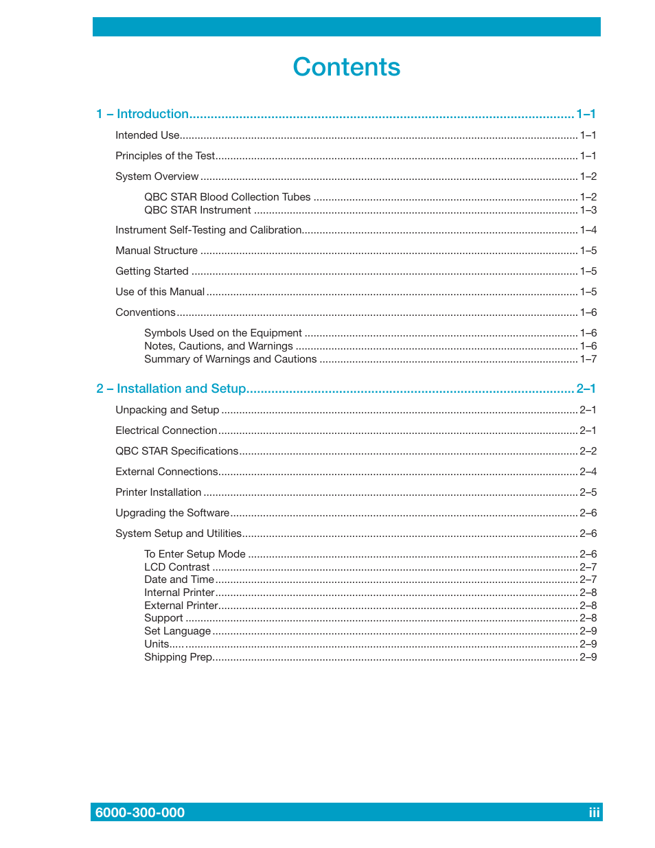 Drucker Diagnostics QBC STAR Dry Hematology Analyzer User Manual | Page 3 / 89