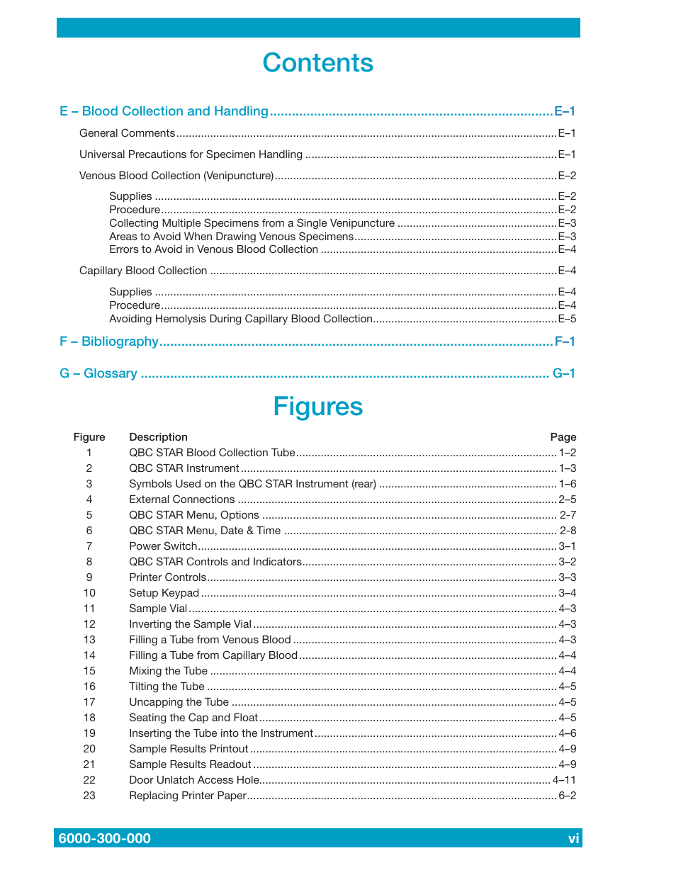 Drucker Diagnostics QBC STAR Dry Hematology Analyzer User Manual | Page 6 / 89