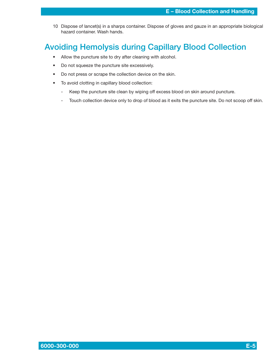 Drucker Diagnostics QBC STAR Dry Hematology Analyzer User Manual | Page 85 / 89
