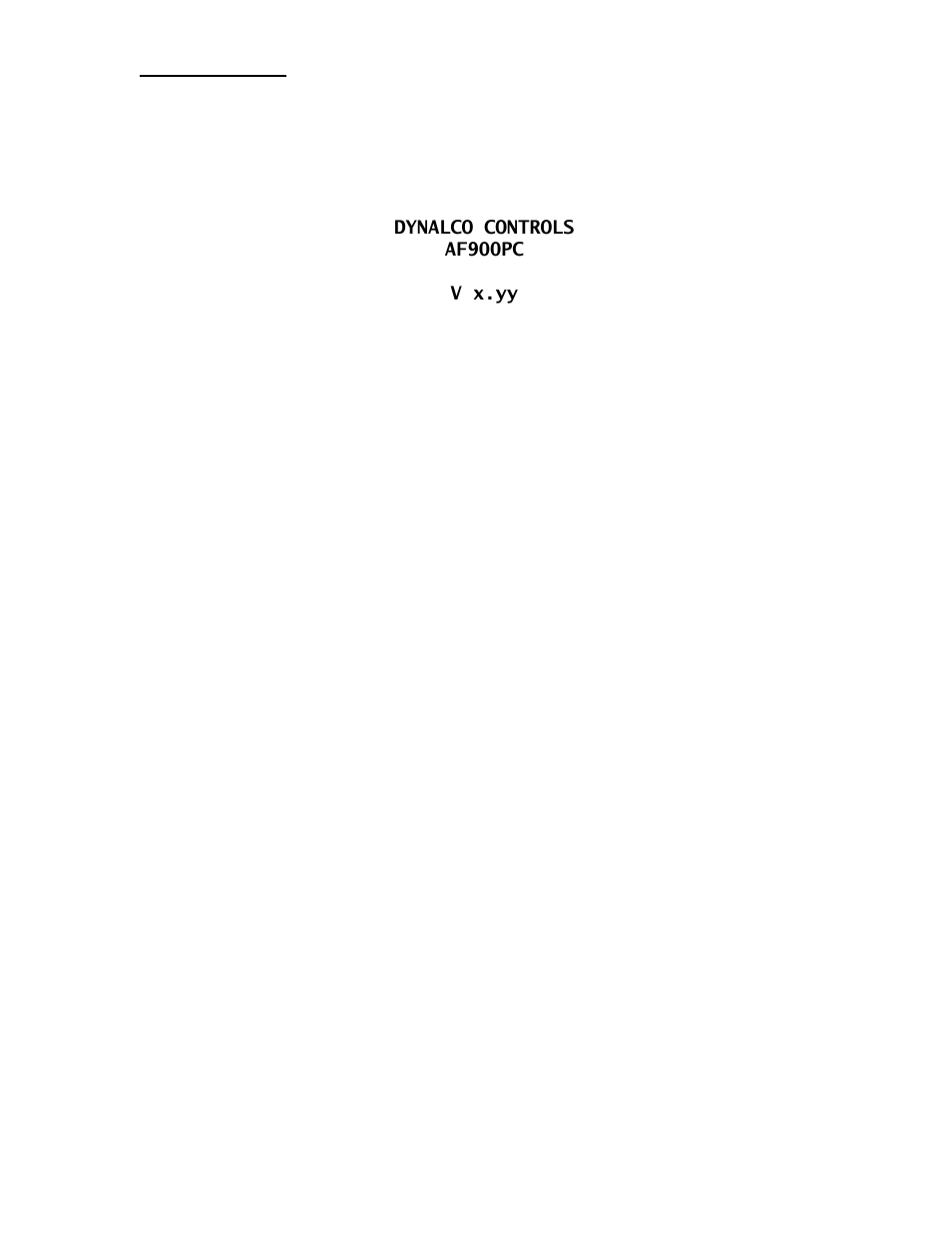 Dynalco AF-900PC Air/Fuel Ratio Controller User Manual | Page 15 / 106