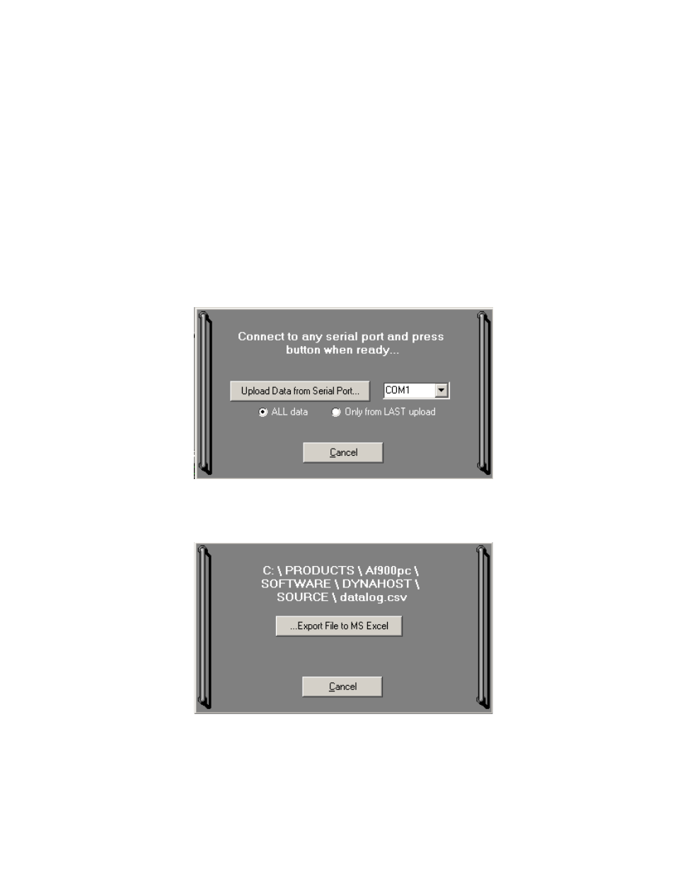 Transfer | Dynalco AF-900PC Air/Fuel Ratio Controller User Manual | Page 48 / 106