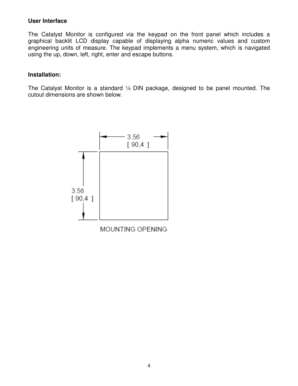 Dynalco Catalyst Monitor User Manual | Page 5 / 26