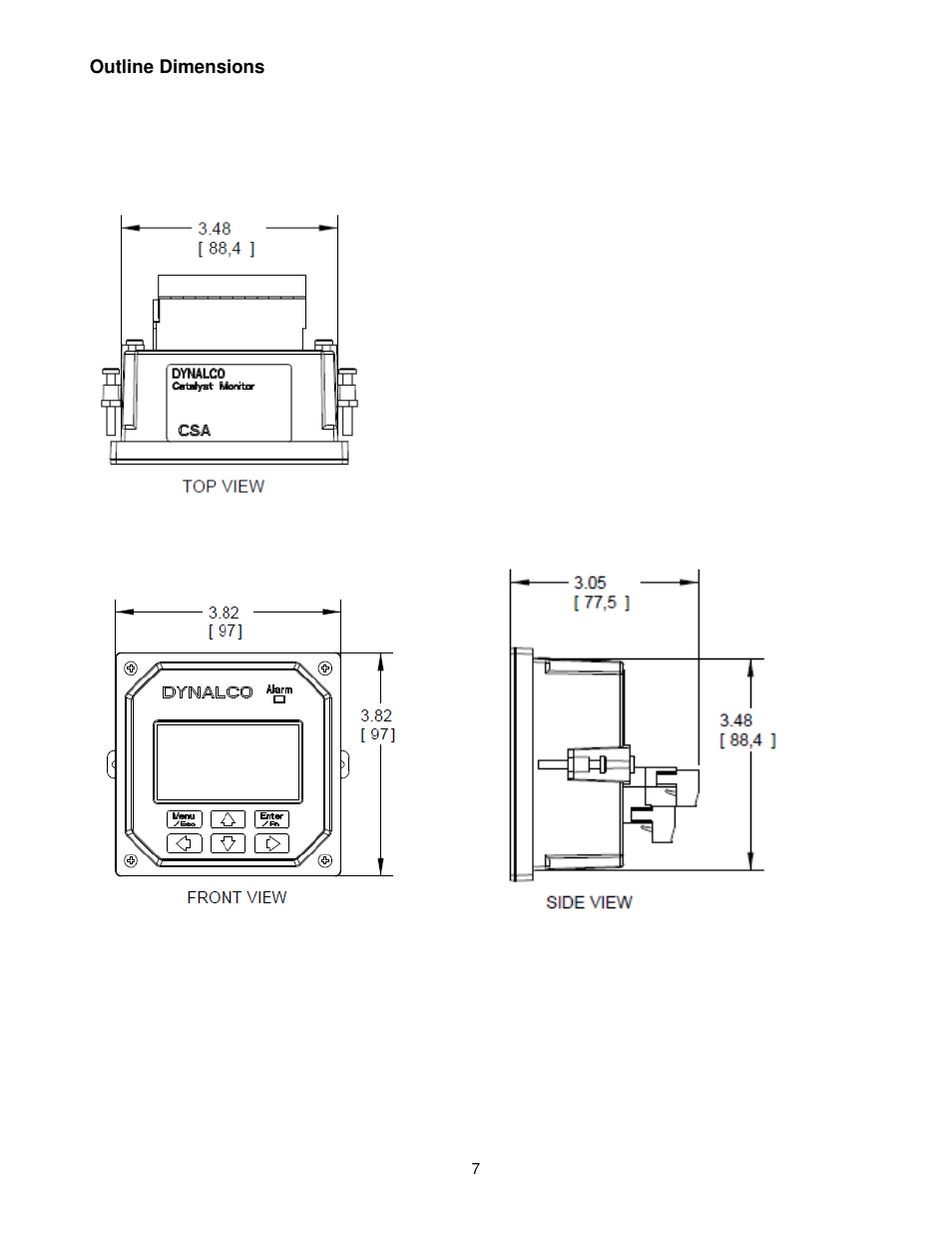 Dynalco Catalyst Monitor User Manual | Page 8 / 26