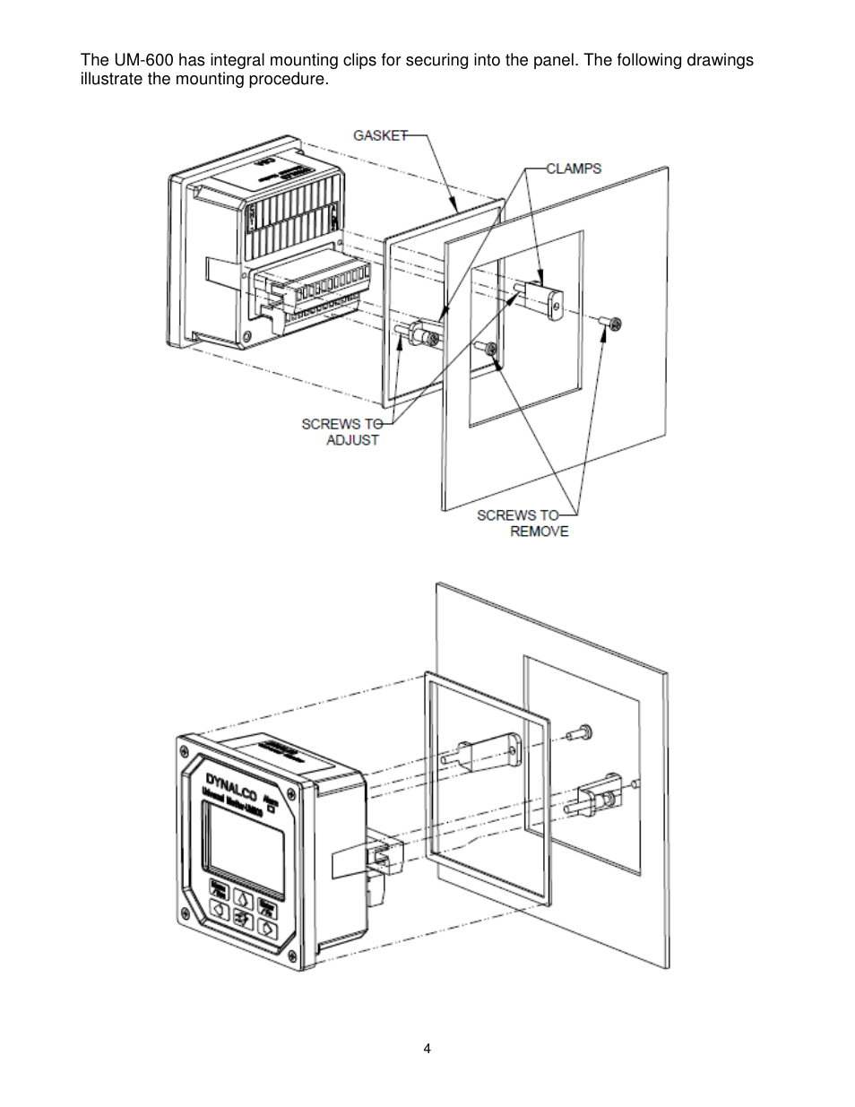 Dynalco UM-600 Universal Monitor User Manual | Page 5 / 23