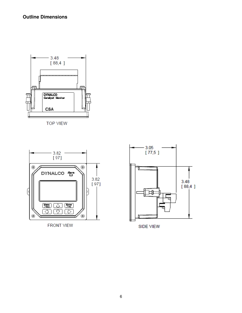 Dynalco UM-600 Universal Monitor User Manual | Page 7 / 23