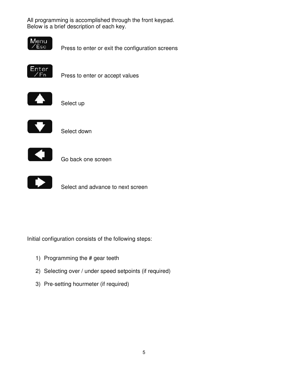Dynalco MTH-103E Tachometer / Hourmeter / Overspeed Trip User Manual | Page 6 / 11